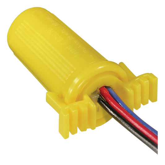 King LV9000 Blazing Low Voltage Yellow Waterproof Wire Connectors - 24 pcs