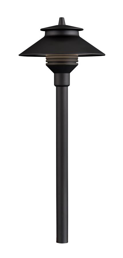 FX Luminaire PLLED20W18RFB - G4 PL Path Light 20W, 18" Riser, Black