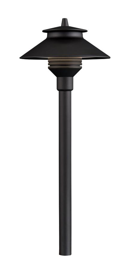 FX Luminaire PLLED20W18RFB - G4 PL Path Light 20W, 18" Riser, Black