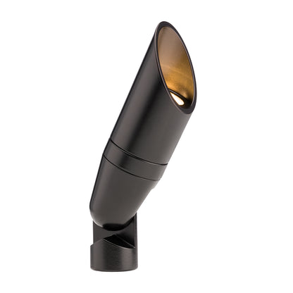 FX Luminaire QZ ZD 1LED Up Light in Flat Black | QZZD1LEDFB