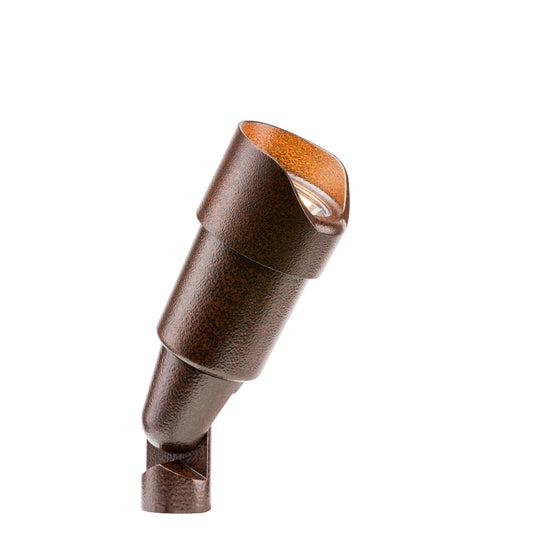 FX Luminaire RS MR16 Uplight, in Sedona Brown | No Lamp