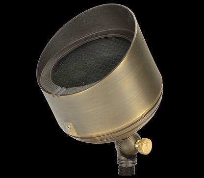 Unique Lighting PAR36 Big Bang Uplight in Weathered Brass, NL