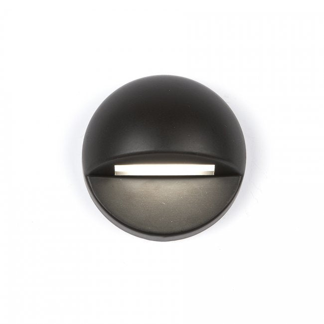 WAC 3011 Round Deck & Patio Light, Bronze on Brass, 12V, 2700K