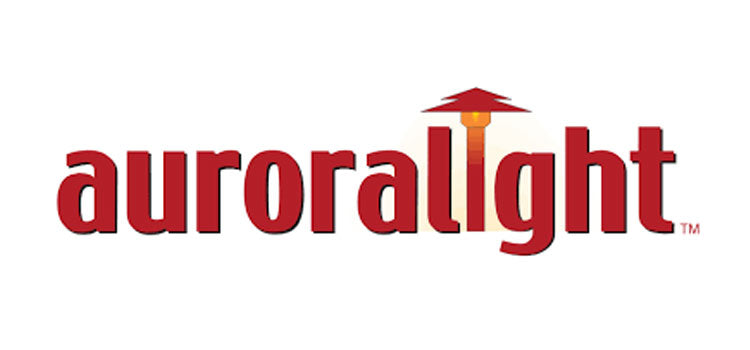 auroralight logo, outdoor lighting