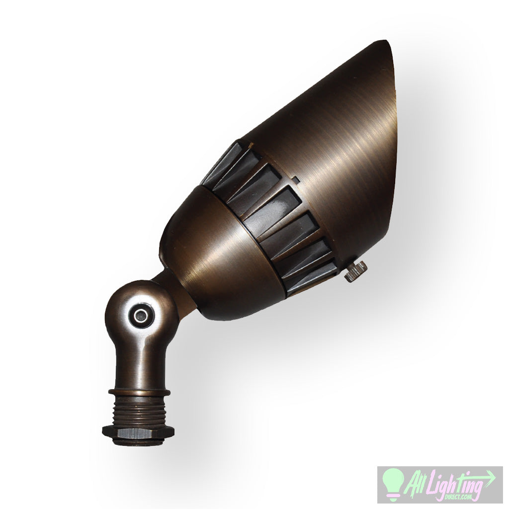 Dauer Bodacious uplight in brass, 12w