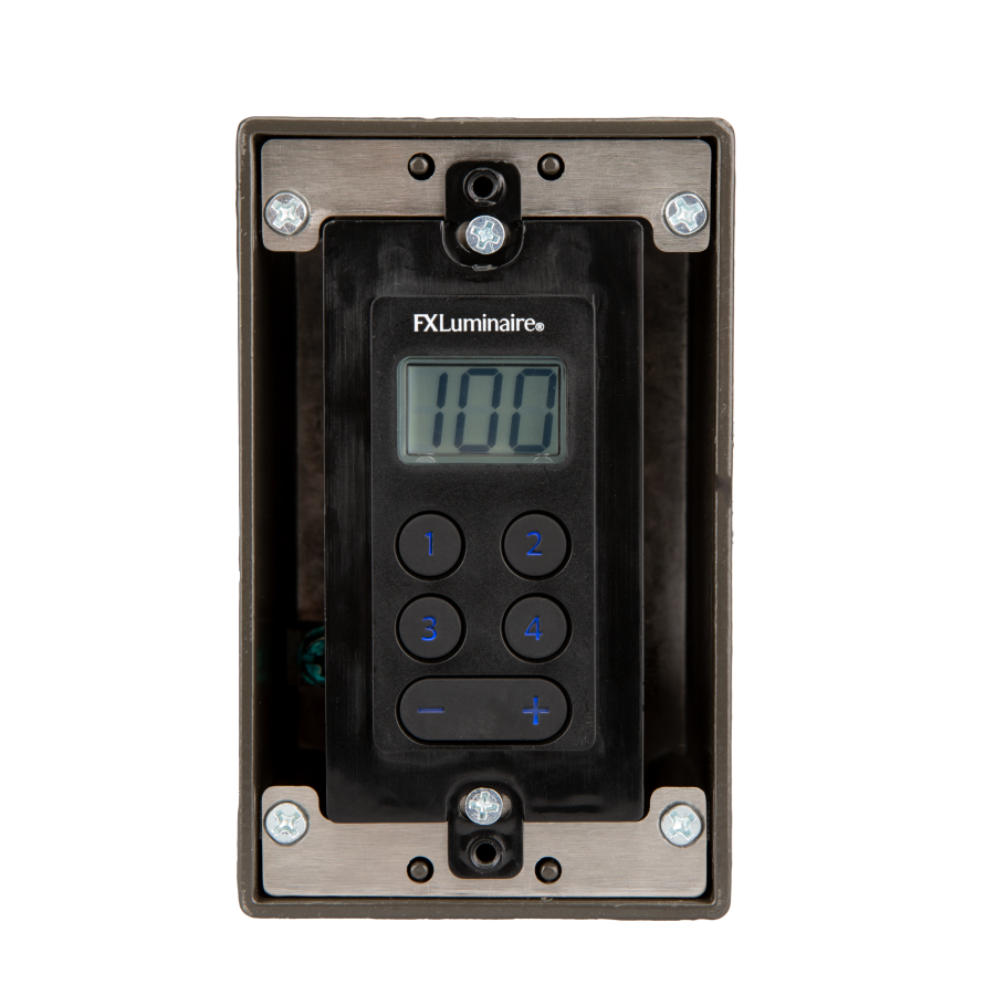 FX Luminaire DIMLV - Low-Voltage Dimmer Accessory, 12VAC, 120W