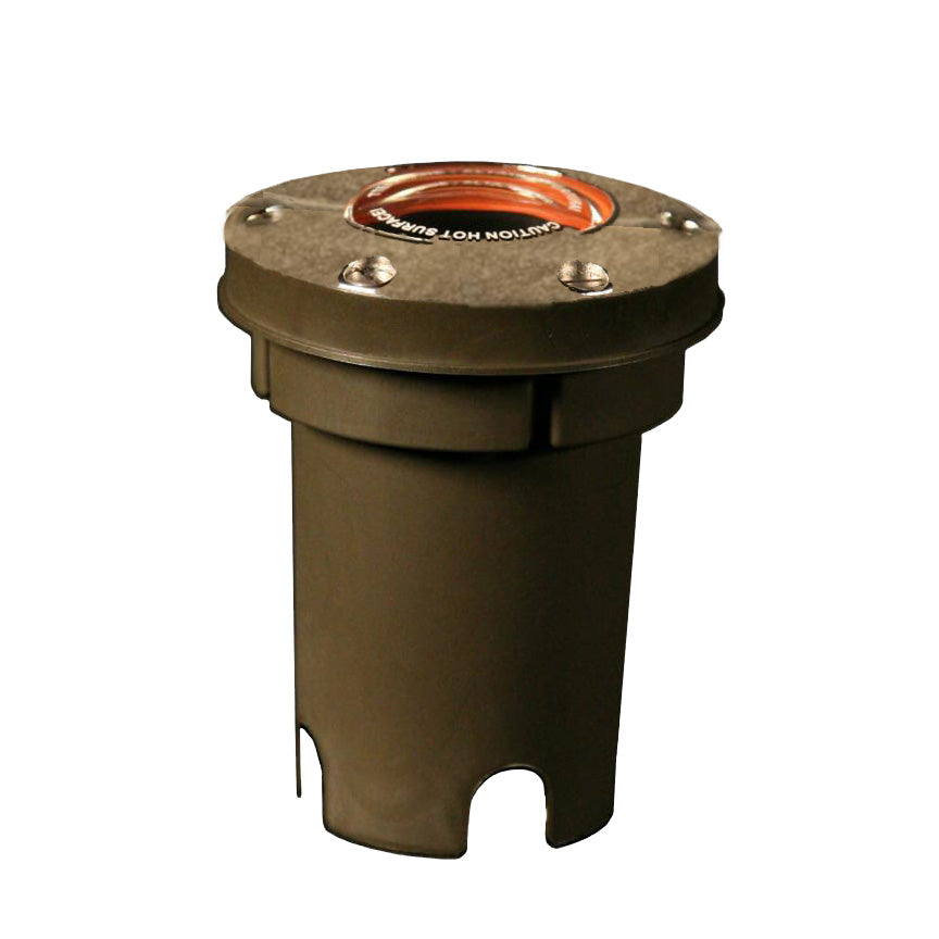 FX Luminaire FCNLRGCB | FC In Grade MR16 Light (NL), Ring Face, Camo Bronze