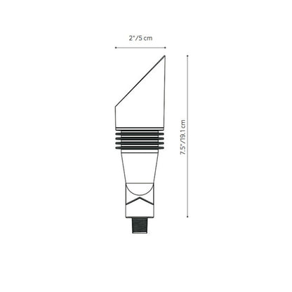 FXL FB3LEDBZ • 3 LED FB Uplight in Bronze