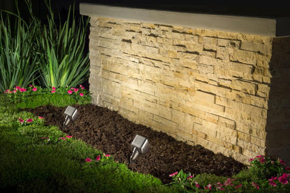 FX Luminaire PB 3LED Wall Wash in Sedona Brown, Zone w/ Luxor