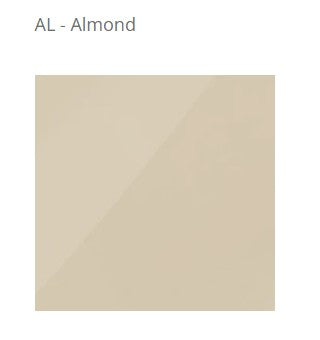 FX Luminaire LF 1LED Wall Light, Warm 2700K, Almond Finish | 2W
