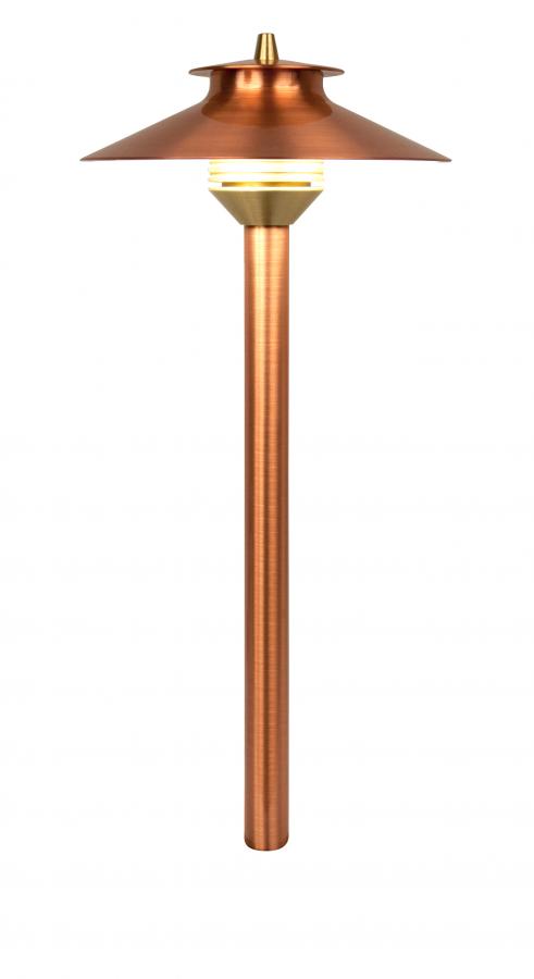 FX Luminaire  DM Path Light, G4 [No Lamp] 18" in Copper | DMNL18RCU