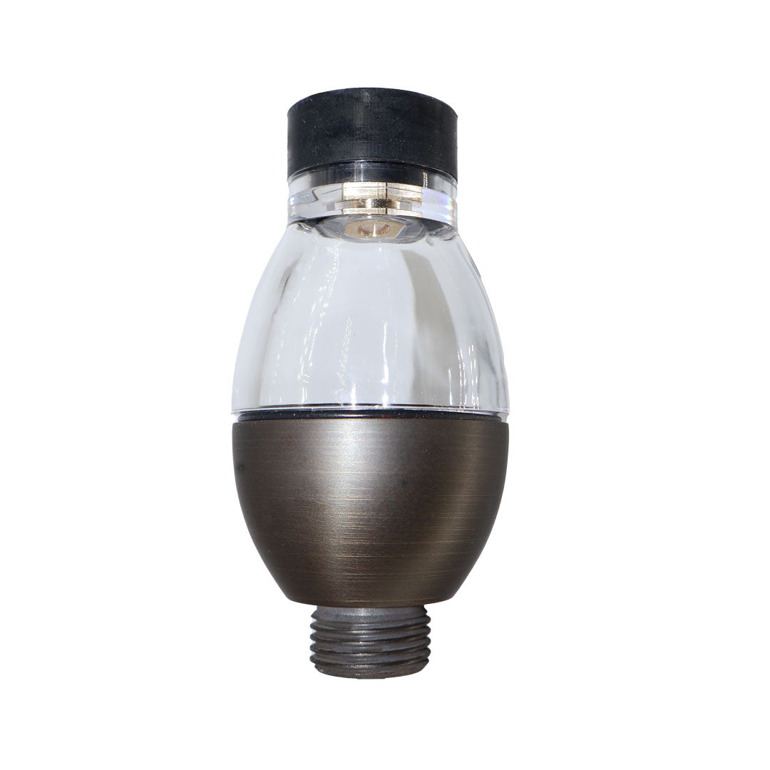 702 Lighting Drop-In Path Light Kit, G4 Module, Small Hat, 12in Riser