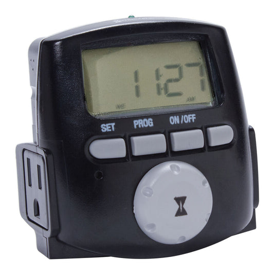 Intermatic Digital timer, black, DT200LT