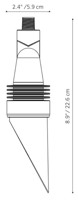 FX Luminaire JB3LEDBZ - JB Series Downlight with 3LED in Bronze, 2700K