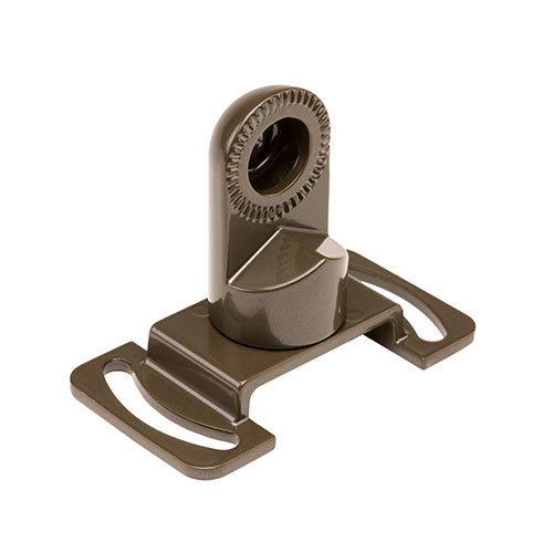 FX Luminaire JB 3LED Down Light in Sedona Brown, w/ Wall Mount, 3000K