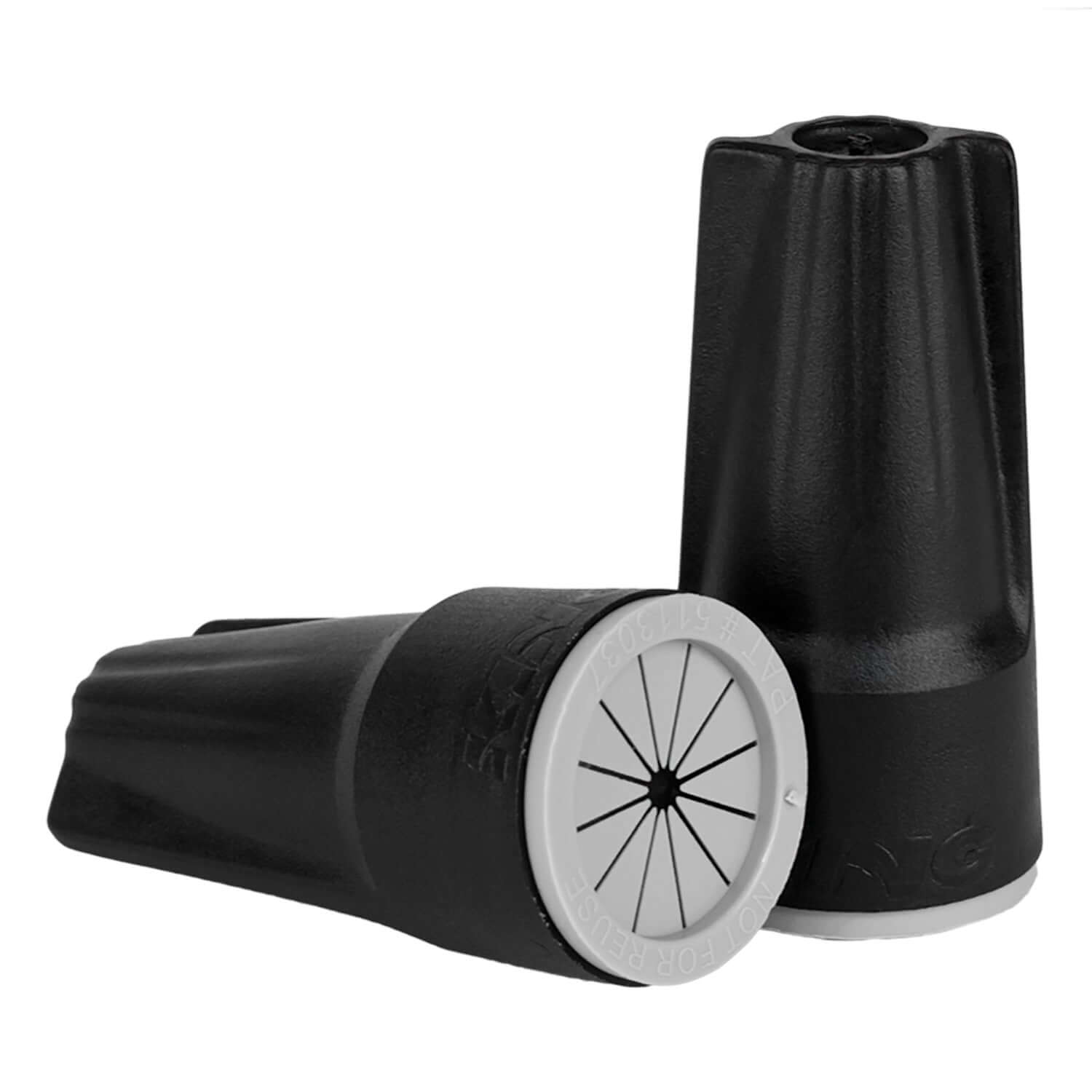 King Industries waterproof wire connectors for landscape lighting, sealed with dielectric silicone for outdoor use.