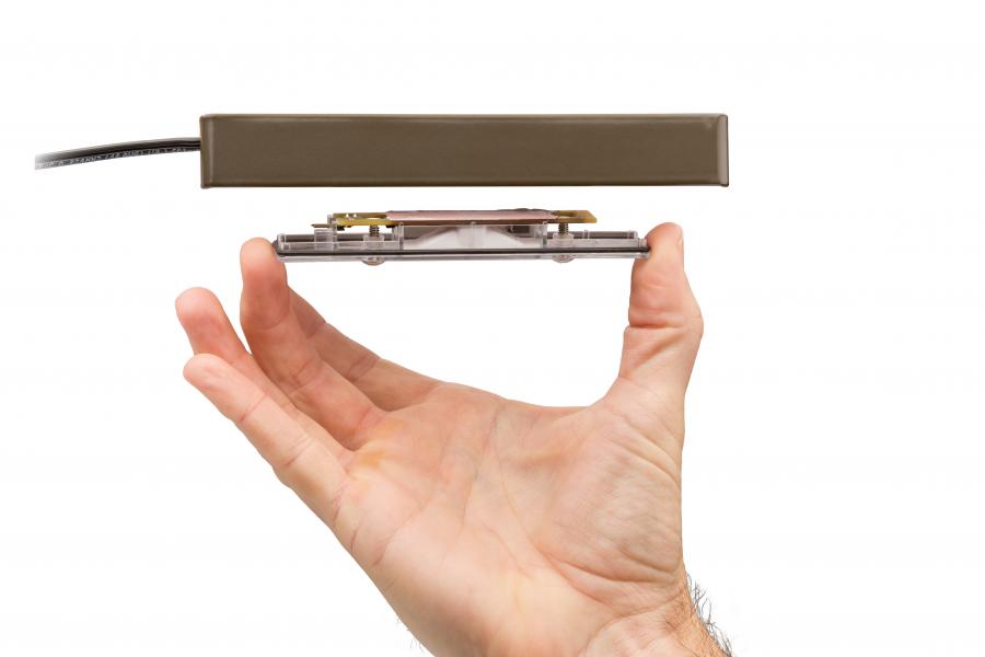FX Luminaire LF1LEDWSB |1LED Wall Light, Warm 2700K, Sedona Brown