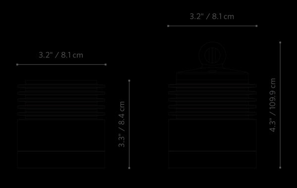 FX Luminaire PS 9LED Downlight in Sedona Brown, 796 lumen, 11W [PS9LEDSB]