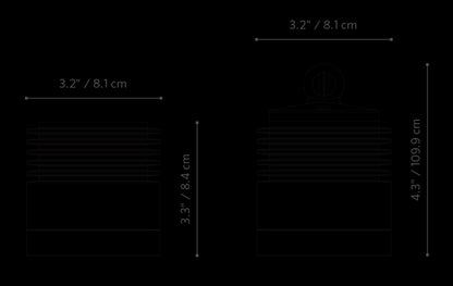 FX Luminaire PS 9LED Downlight in Sedona Brown, 796 lumen, 11W [PS9LEDSB]