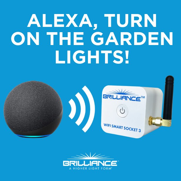 Brilliance LED WiFi Smart Socket 3.0; Android & iPhone compatible