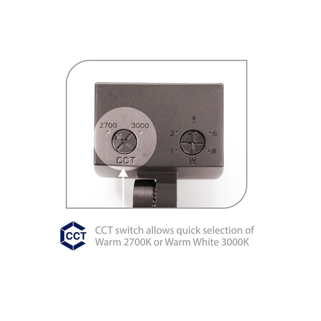 WAC 5121-27/30BZ • 12V Landscape Mini LED Flood Light • 2700/3000K • Bronze