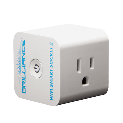Brilliance LED WiFi-Smart-Socket-2 | Android & iPhone compatible (Gen 2)